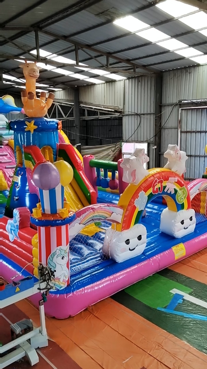 小馬寶莉亞夢(mèng)幻樂園充氣城堡 兒童娛樂的奇妙天地